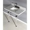 Kingston Brass 36X22 Marble Vanity Top W/ Acrylic Feet Combo, Marble/Bronze KVPB36MASQ5 - alternate 3